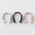 Wova 3-pack: three bladeless neck fans (White, Black, Blush)
